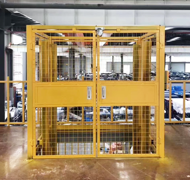 宁德智能导轨式升降机亮相